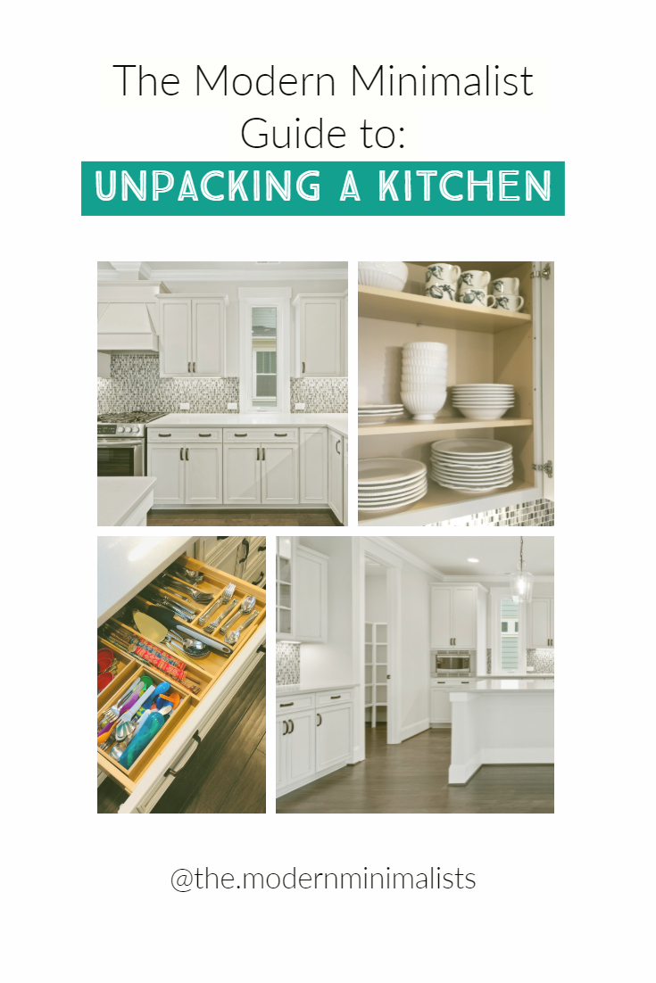 The Modern Minimalist Guide to Unpacking a Kitchen